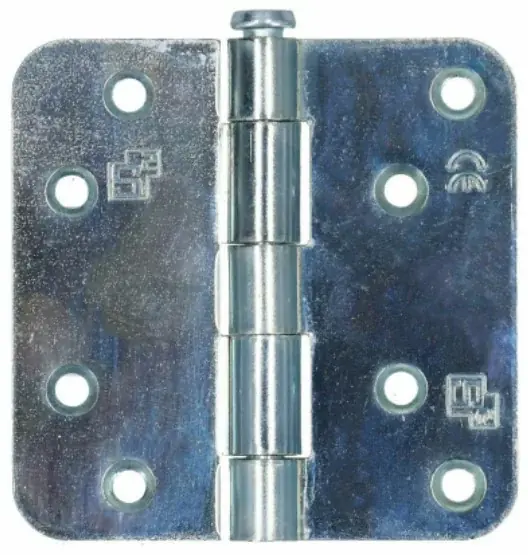 Bestel Nu S2 scharnier 6511 met afgeronde hoeken 89x89x2,4 mm