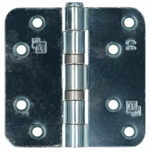 Superprijs S2 kogellagerscharnier 6512 met ronde hoeken 89x89x2,4 mm