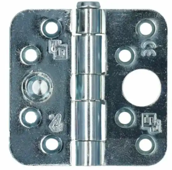 Direct Beschikbaar S2 veiligheidsscharnier 6511VH SKG2 ronde hoeken 76x76x2,4 mm
