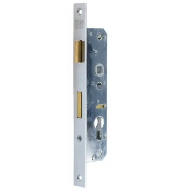 Nemef smaldeurslot PC72 DIN rechts 8691/14-30 mm rechthoekige verzinkte voorplaat Gratis Retour