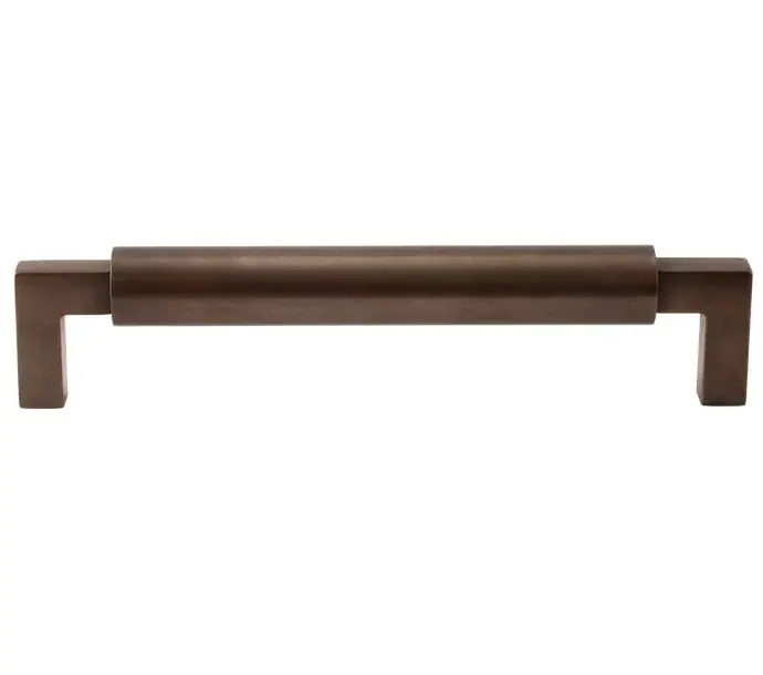 Premium Meubelgreep Bauhaus 96 mm messing antiek brons