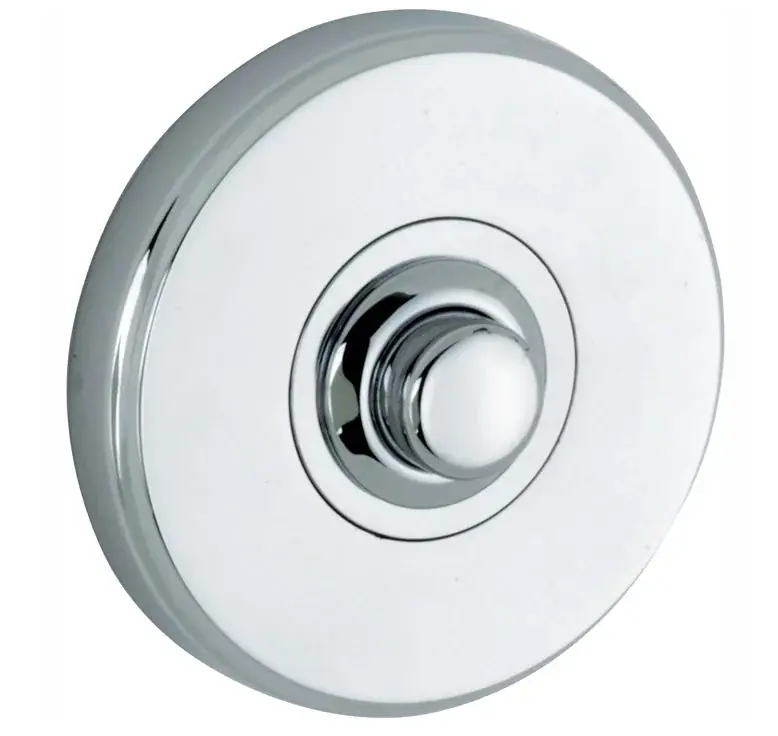 Superprijs Beldrukker Vivo glans chroom