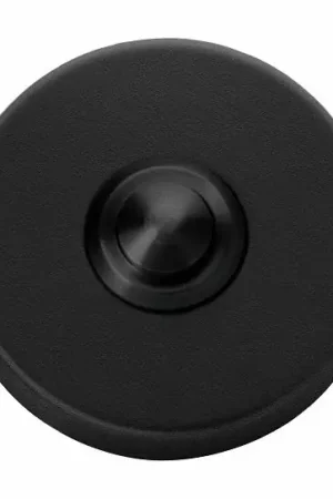 Beldrukker rond ø52mm zwart Snelle Levering