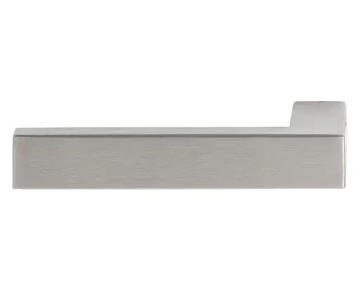 Merkproduct Enkele deurklink Metro T links mat rvs