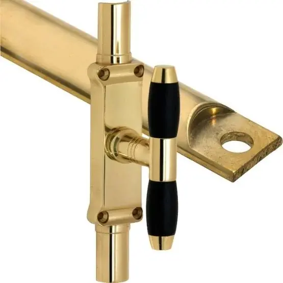 Weekendaanbieding Kruk-espagnolet Ton Ebben messing ongelakt inclusief 1 stang