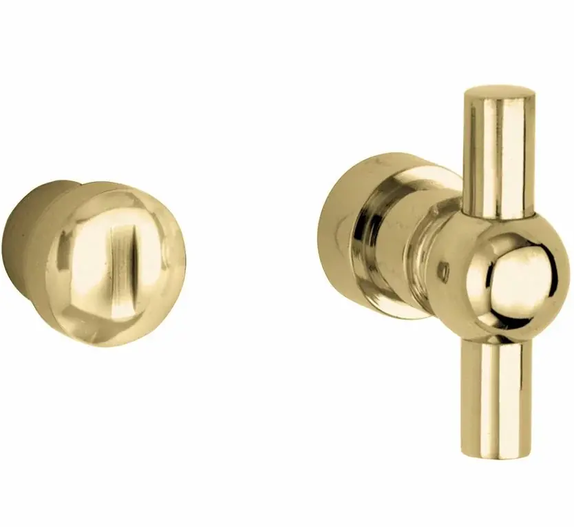 Op = Op WC olive 5-8 mm Chemin de Fer messing ongelakt