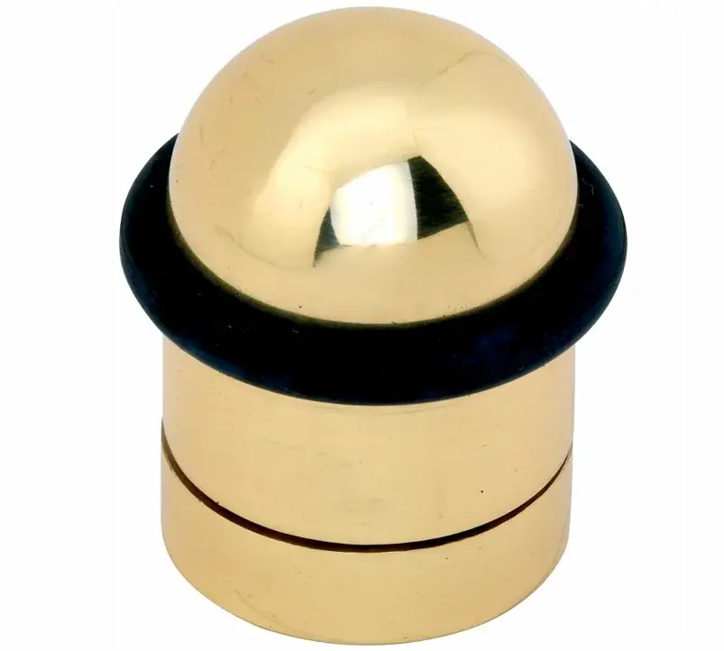 Deurstopper rond Ø32mm messing ongelakt Koopje