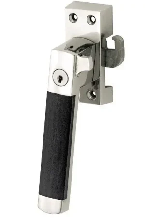 Aanbieding SKG Raamsluiting Met sluitplaat links Dual glans nikkel