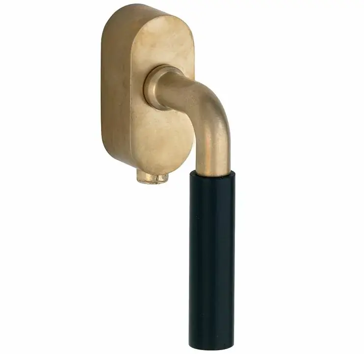 SKG2 Draaikiepgarnituur afsluitbaar Frankfurt ebben/Elegant messing antiek Nu Kopen