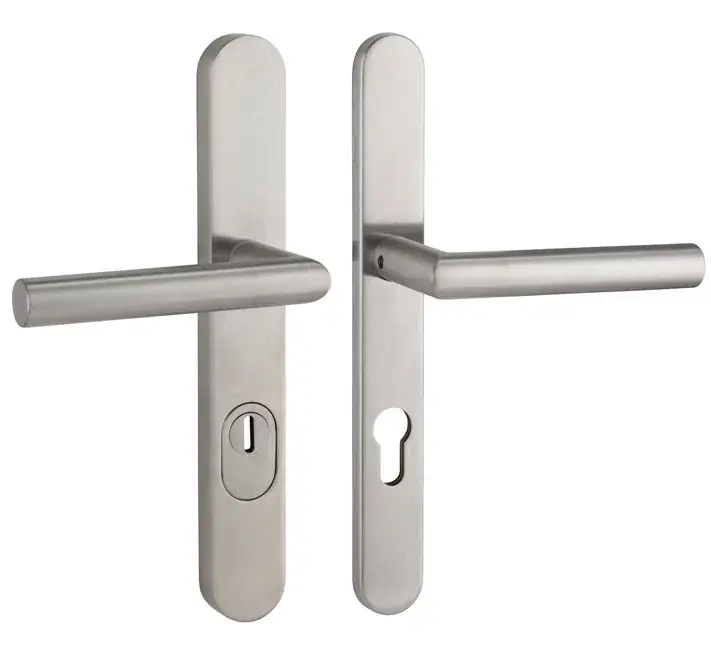 Speciale Aanbieding SKG3 PC92 kruk T op ovaal smal schild PRIO + kerntrekbeveiliging rvs