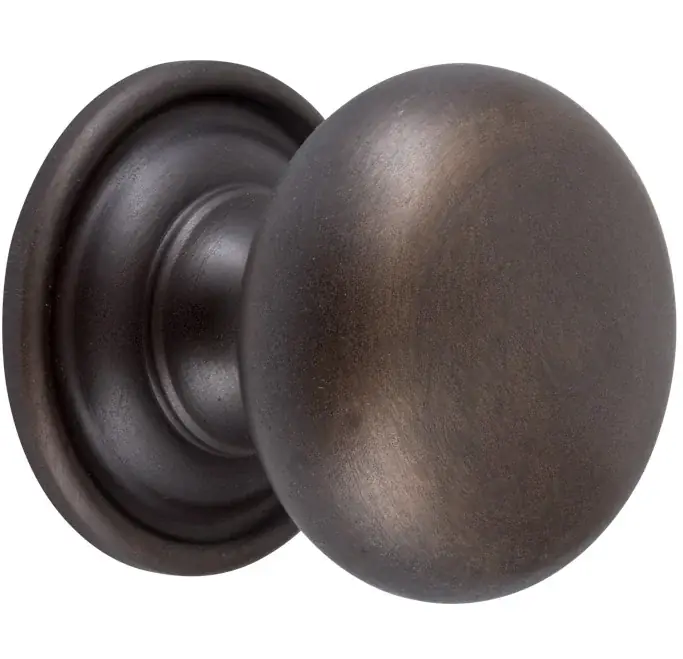 Meubelknop Fungo 30mm messing antiek brons Betrouwbaar