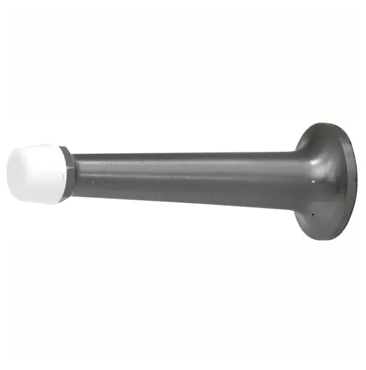 Express Levering Deurstopper wandmontage 80 mm mat nikkel ongelakt
