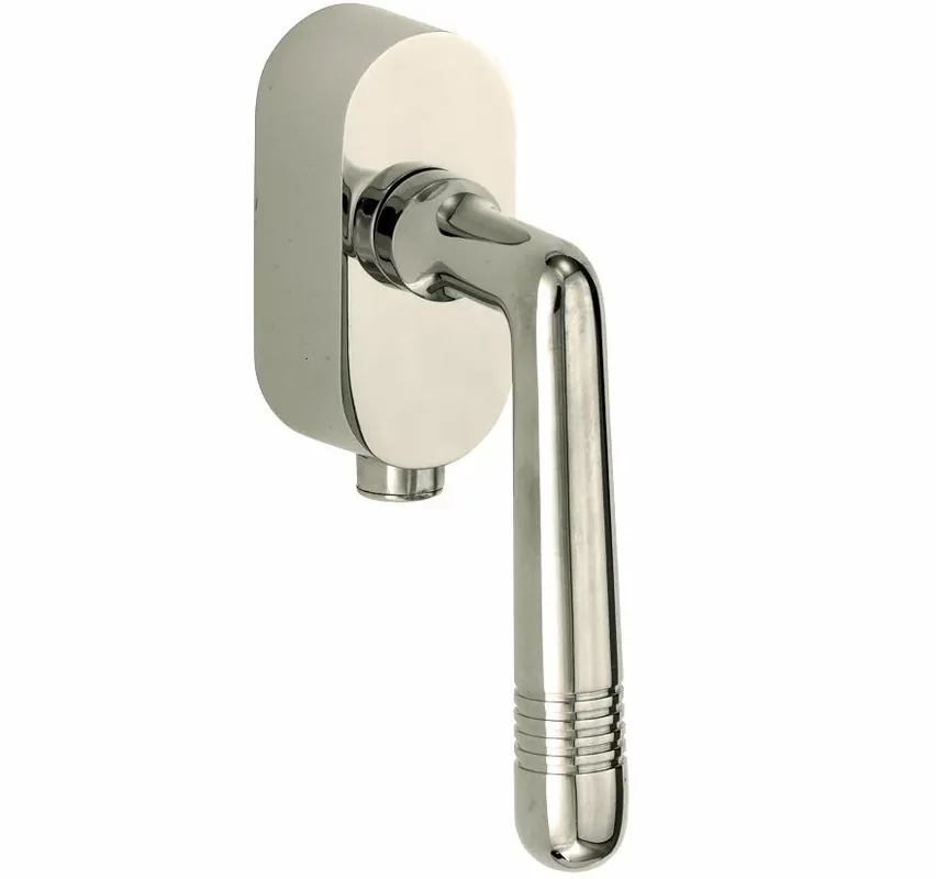 Direct Beschikbaar SKG2 Draaikiepgarnituur afsluitbaar Art-Deco/Elegant glans nikkel