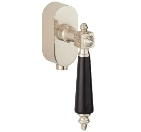 SKG2 Draaikiepgarnituur afsluitbaar Roman/Elegant glans nikkel Weekendaanbieding
