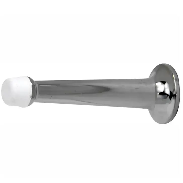 Koop Online Deurstopper wandmontage 80 mm glans nikkel