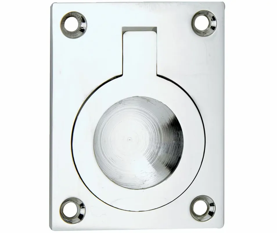 Luikring rechthoekig 40×30 mm glans chroom Dagaanbieding