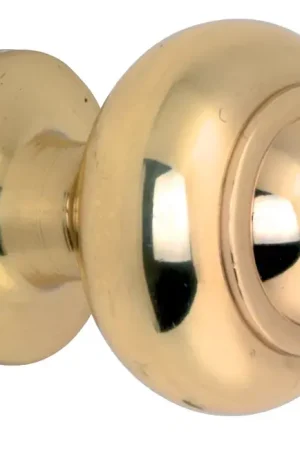 Alleen Vandaag Meubelknop Turbante 24mm messing gelakt