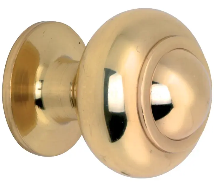 Alleen Vandaag Meubelknop Turbante 24mm messing gelakt