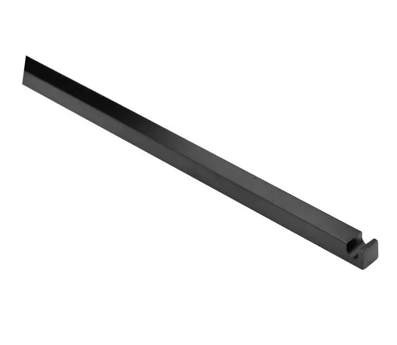 Losse espagnoletstang voor kruk/pomp espagnoletten 9x1400mm mat zwart Beperkte Voorraad