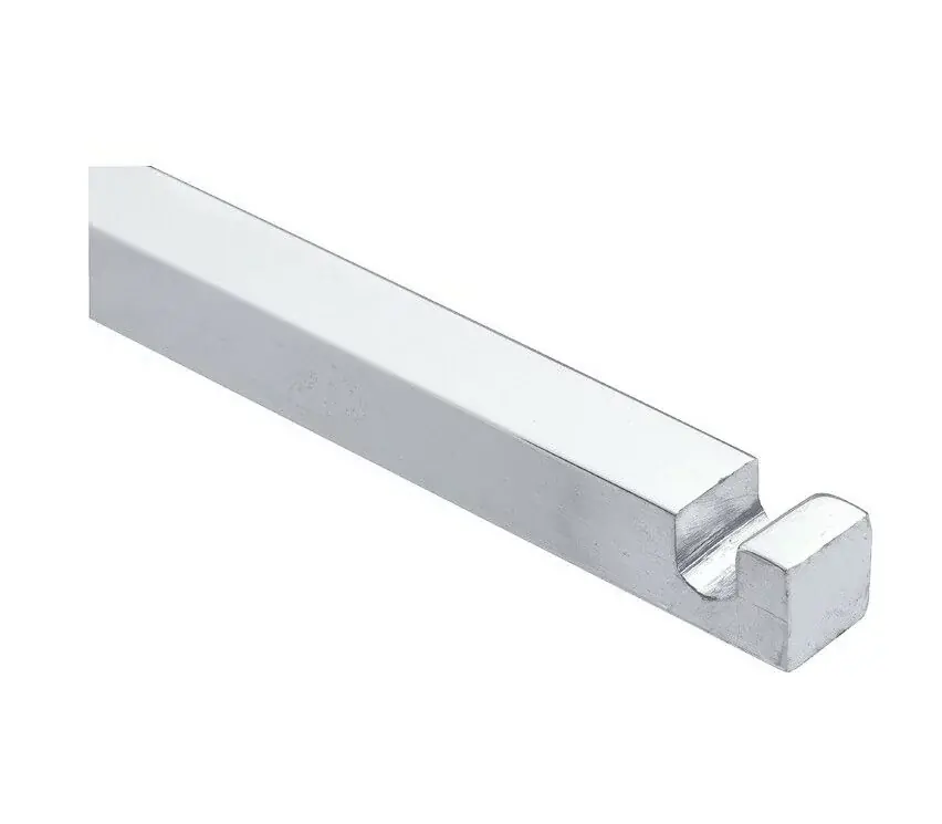 Losse espagnoletstang voor kruk/pomp espagnoletten 9x1400mm glans chroom Koop Online