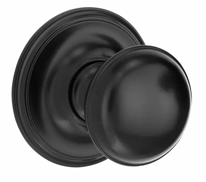 Voordeurknop Paddenstoel 60mm mat zwart Meest Verkocht