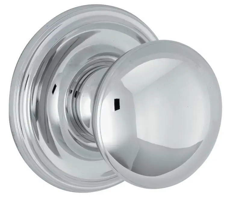 Voordeurknop Paddenstoel 60mm glans chroom Betaalbaar