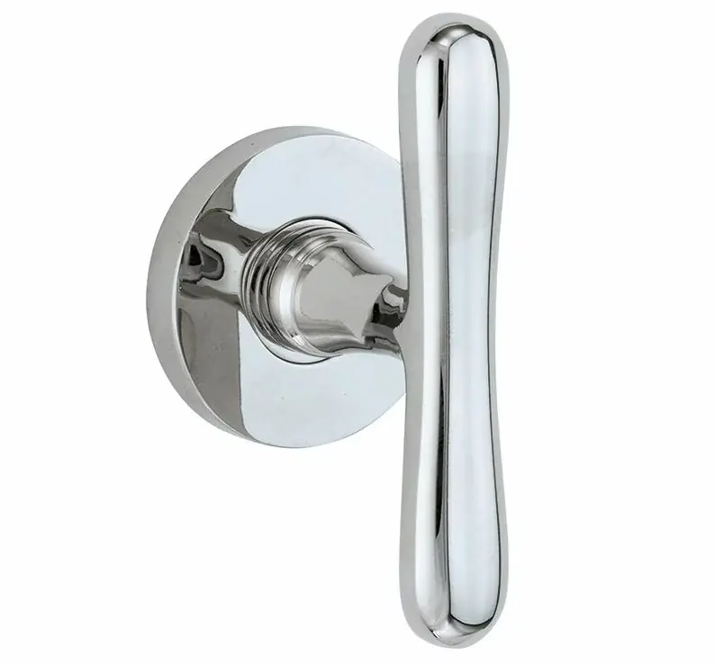 Merkproduct Kastknop Linea/Vivo glans chroom