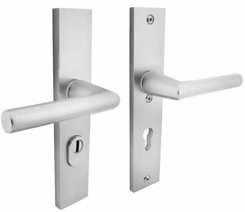 Intersteel veiligheidsbeslag PC55 rechthoekig met kerntrek beveiliging kruk/kruk Jura SKG3 aluminium F1 Premium