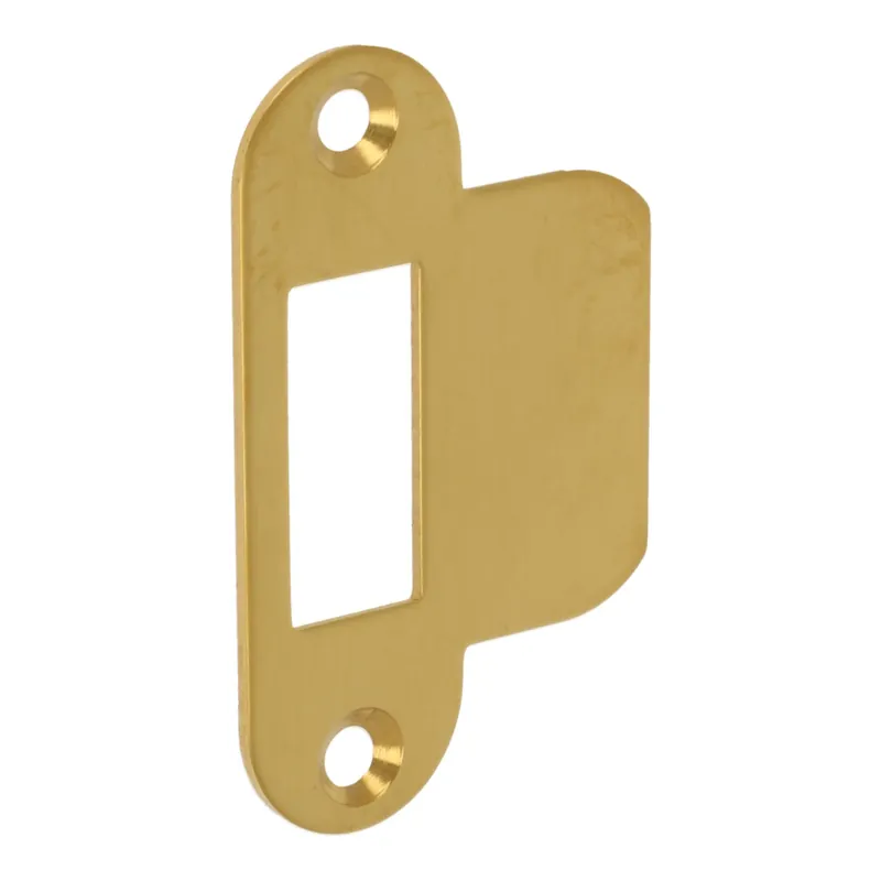FORMANI afgeronde sluitplaat voor loopslot BASICS LBSPASFC PVD mat goud Hoge Kwaliteit