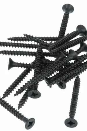 20 stuks zwarte schroeven pozy drive 4.0 x 40 mm Direct Verzonden