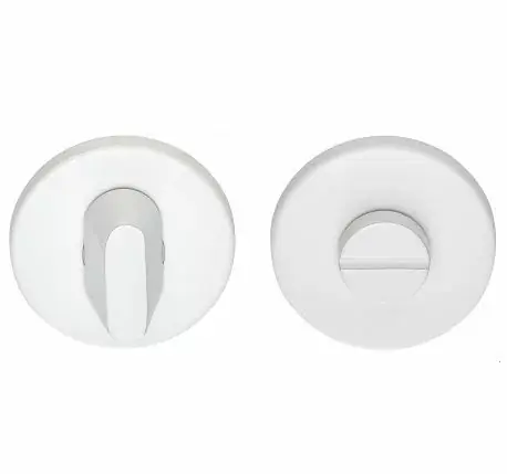 WC-Sluiting 8 mm rond verdekt blind mat wit Flitsaanbieding