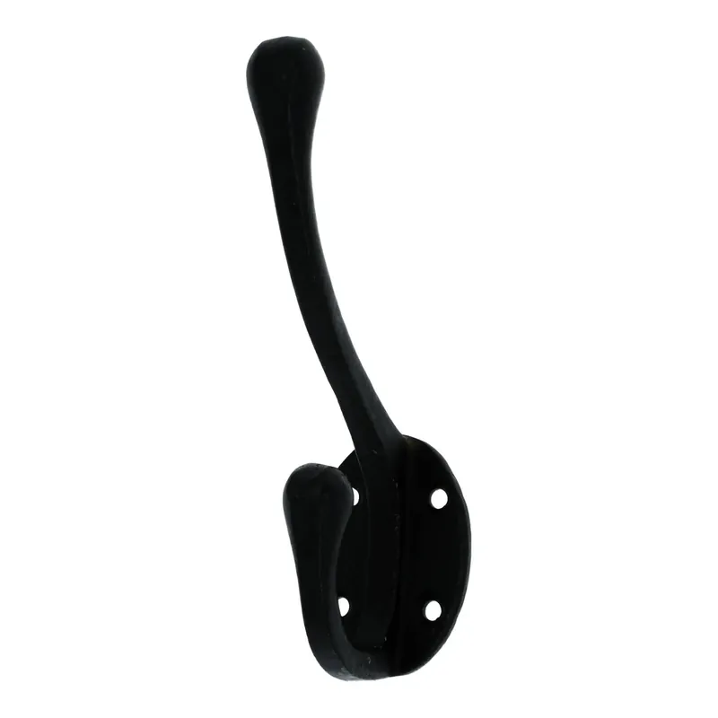 Hoed en Jashaak 125 mm ijzer zwart waxlaag Merkproduct