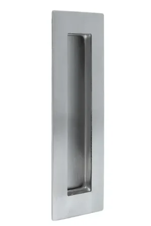 Gratis Retour Inbouw schuifdeurkom rechthoekig 120×50 mm rvs
