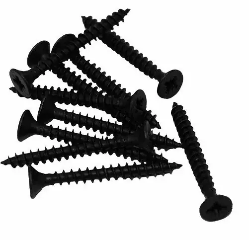 DX 10 stuks rvs zwarte schroeven pozy drive 4.5 x 40 mm Koop Vandaag
