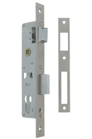 Exclusieve Aanbieding Smaldeurslot inclusief sluitplaat PC85 doornmaat 20 mm