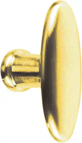 Meubelknop TIMELESS 1938M messing ongelakt 45 mm Favoriet