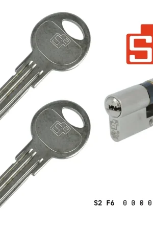 Extra sleutel voor S2 veiligheidscilinders F6 SKG2 Favoriet