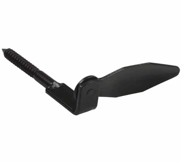 AMIG Luikvastzetter 100×123 mm zwart Hete Deal