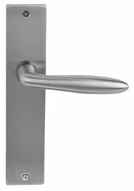 Deurklink Sigaar model Massief rvs Op langschild Blind Flitsaanbieding