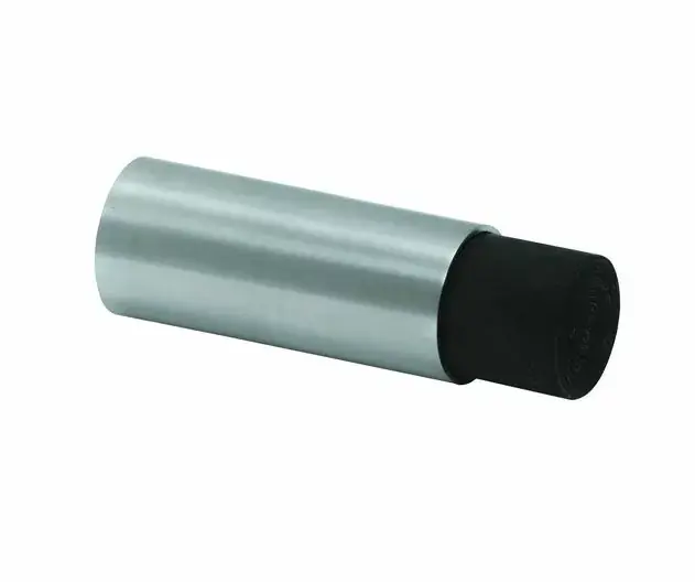 Fabrieksprijs Deurstop wandmontage ø25x78mm rvs mat