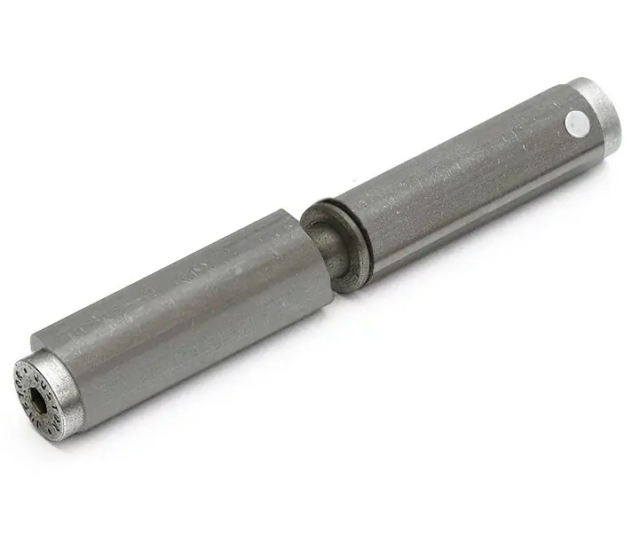 Aanlaspaumelle met veer en ring 120×18 mm rvs Alleen Vandaag
