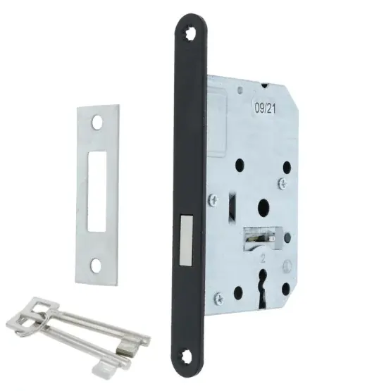 Speciale Aanbieding DX Dulimex kastslot met zwarte voorplaat