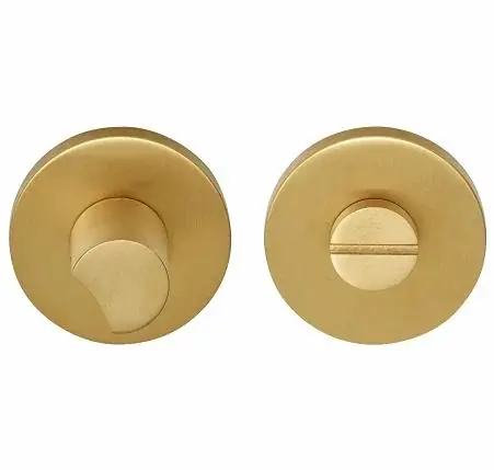 Toiletgarnituur ECLIPSE DRWC53 PVD mat goud Meest Verkocht