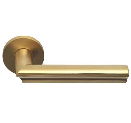 Gratis Retour Deurklink David Rockwell ECLIPSE DR102-G op rozet PVD mat goud