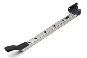 Koopje DX Raamuitzetter standaard 30 cm rvs zwart