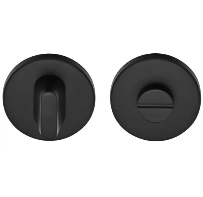Toiletgarnituur blind BASICS LBWC50D-ZI mat zwart Weekendaanbieding