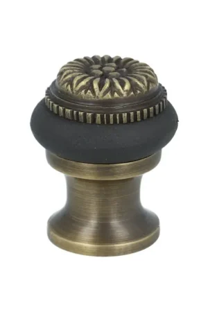 Deurstop vloermontage 45x37mm messing brons Koop Online