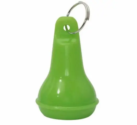 Aanbieding Hotelbal plastic lichtgevend groen 2 stuks