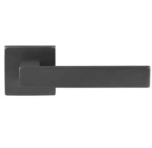 Bestseller Differnz deurklink Tilburg op vierkant rozet gunmetal
