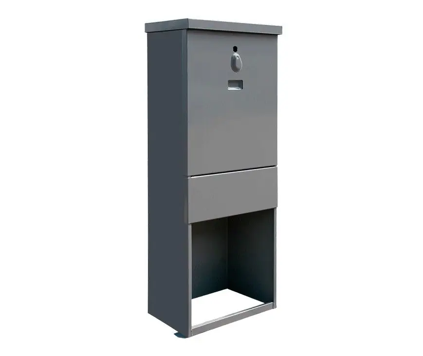 Must-Have Straatkast RVS incl. sokkel - middel